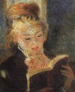 Pierre Renoir Woman Reading  fff Sweden oil painting artist